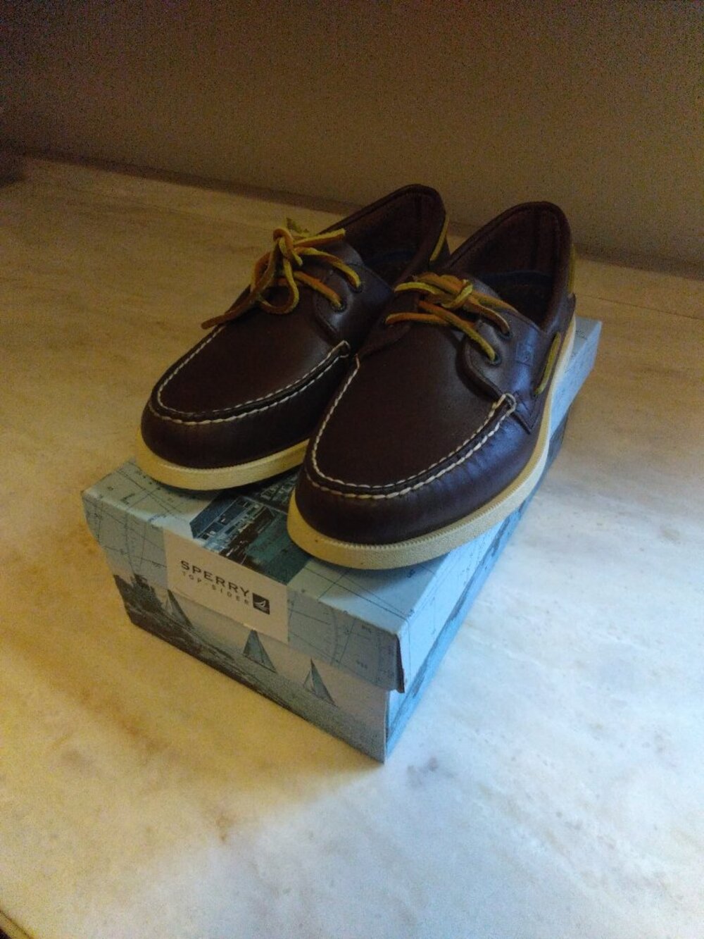 Sperry mens topsiders 10 wide brand new